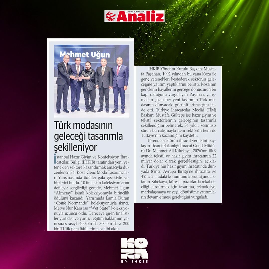 Türk Modasının Geleceği Tasarımla Şekilleniyor