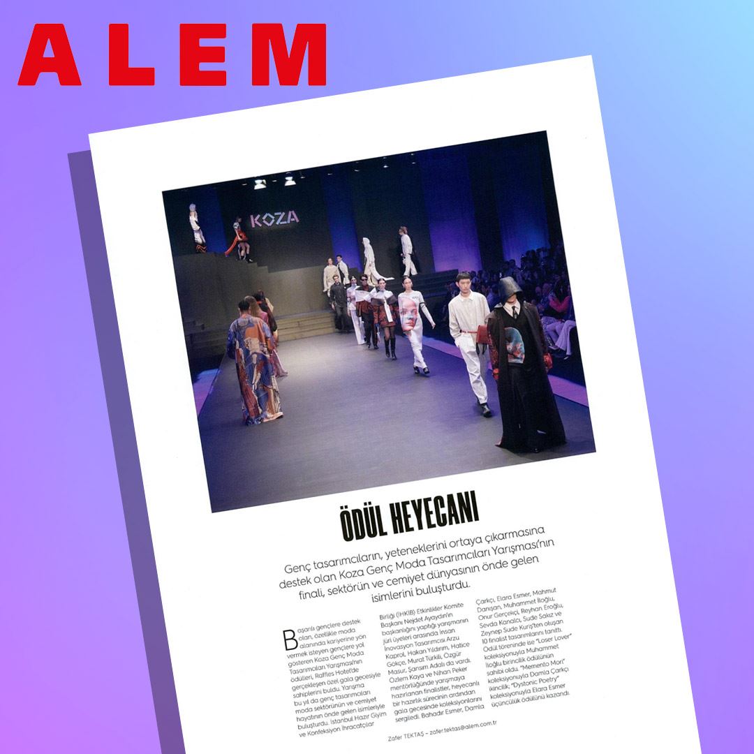Alem Dergi - Ödül Heyecanı