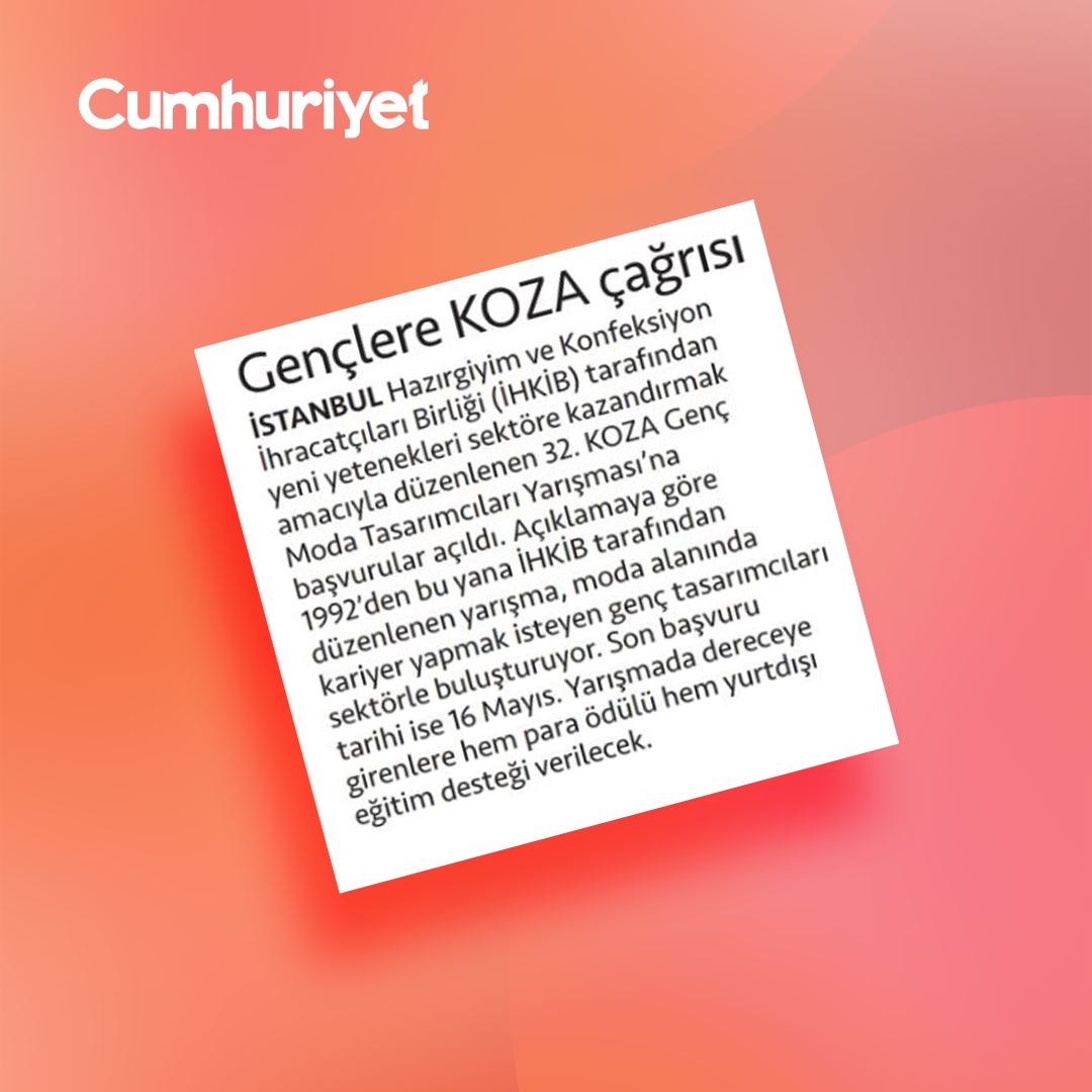 Cumhuriyet - Gençlere Koza Çağrısı